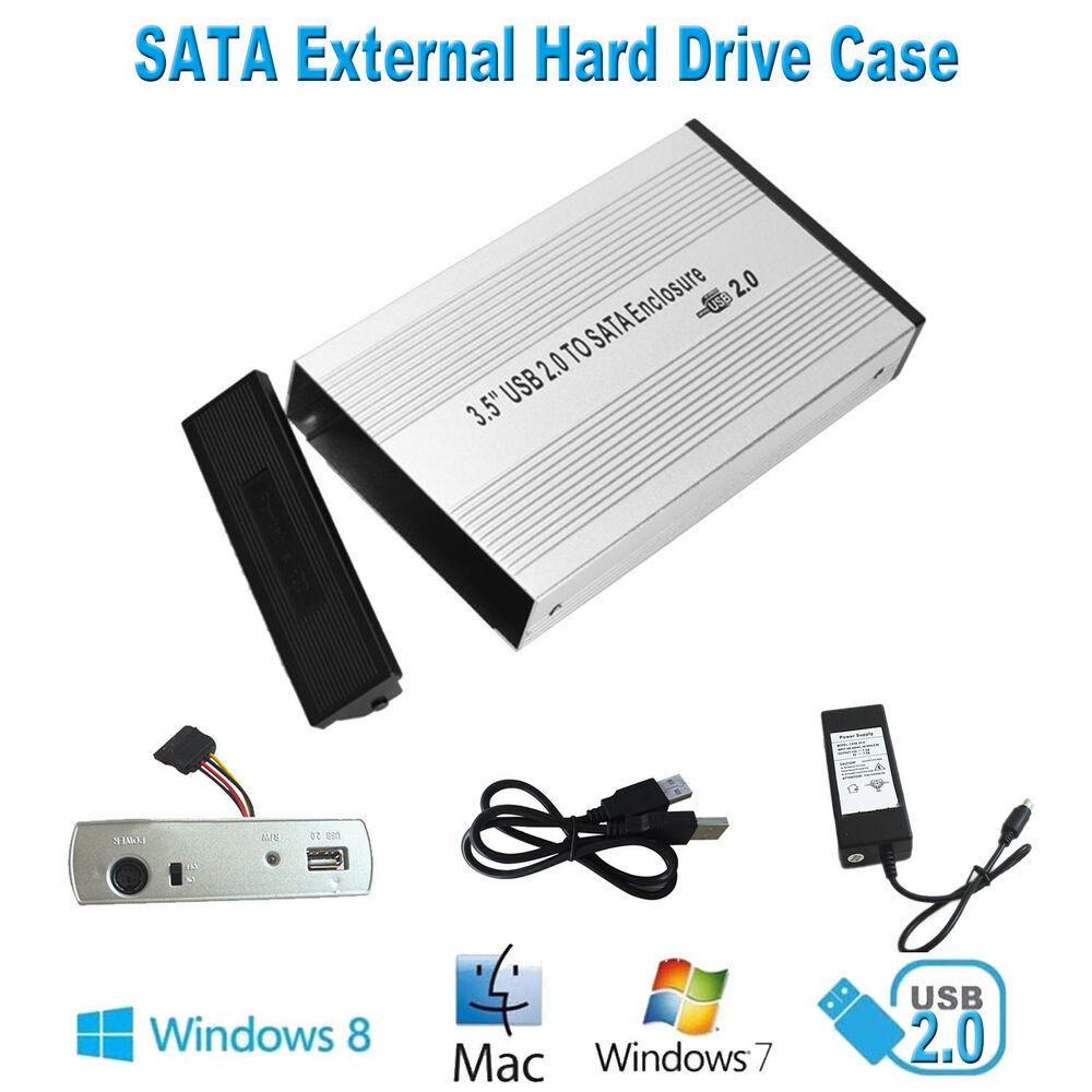 hard drive enclosure 3.5 sata